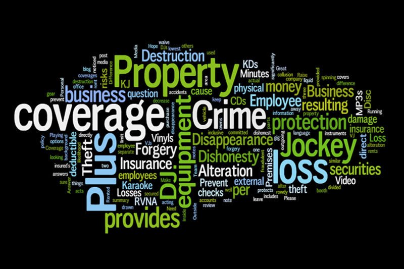 Ask DJIiM Anything: What Is The Difference Between Property and Crime Coverage?